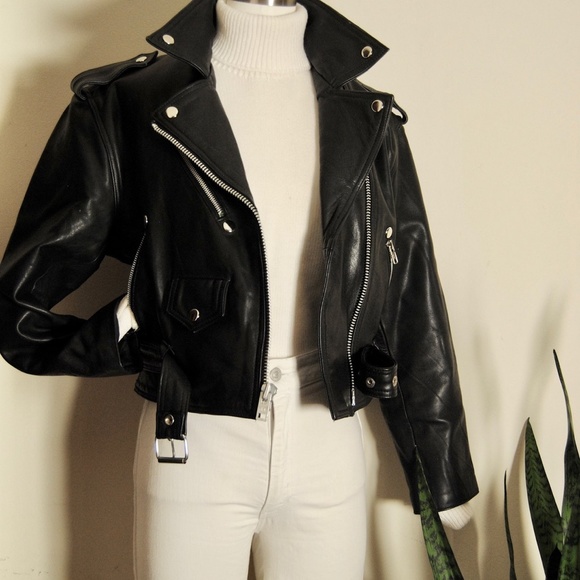 Authentic Leather Biker - Picture 2 of 5